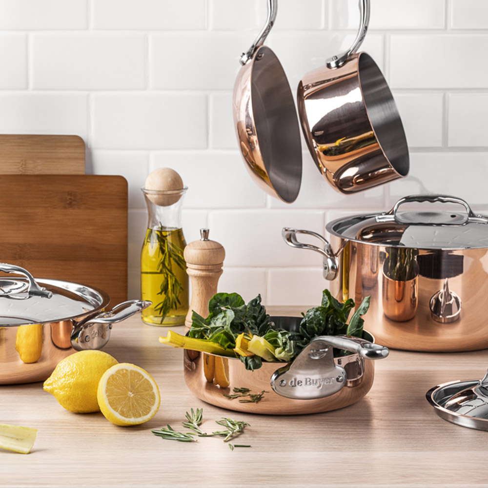 debuyer prima materaフランス製銅鍋24センチ debuyer prima matera