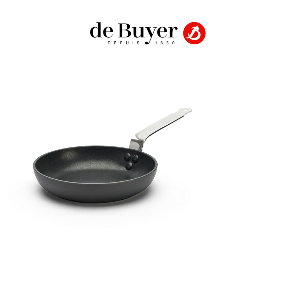 de Buyer 畢耶 CHOC黑銀都會系列 平底不沾鍋20cm