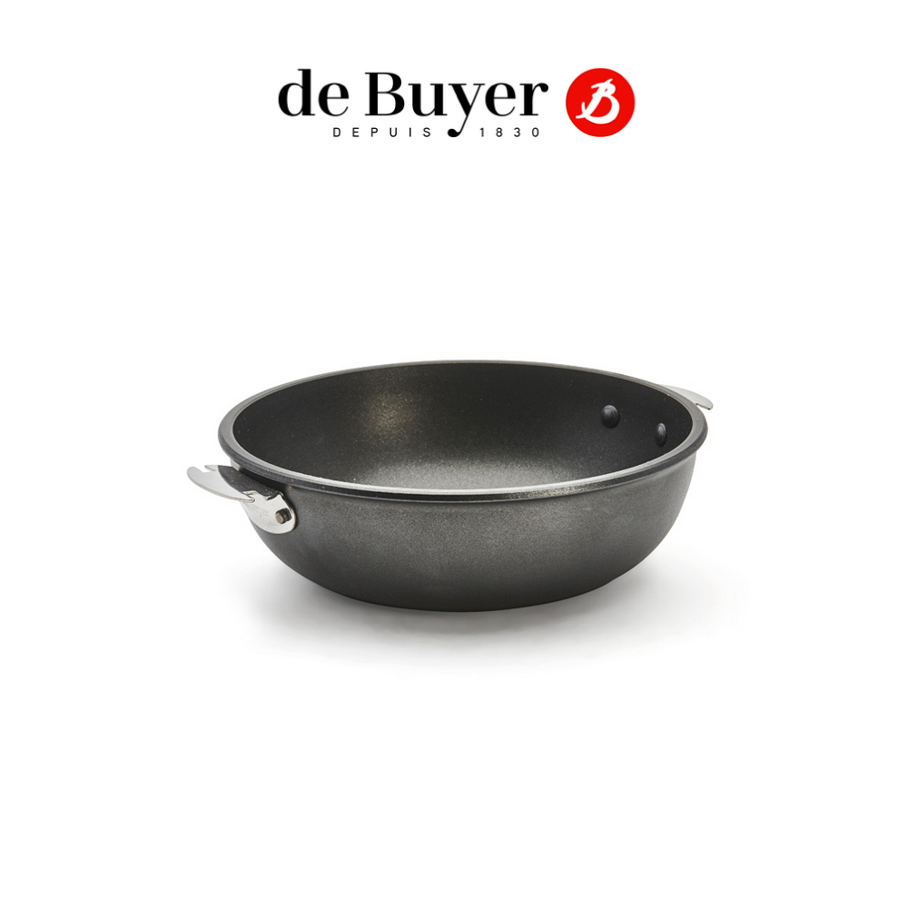 de Buyer 畢耶 LOQY活動柄系列 Choc Extreme鑄鋁深煎炒不沾鍋24cm(握柄另購)