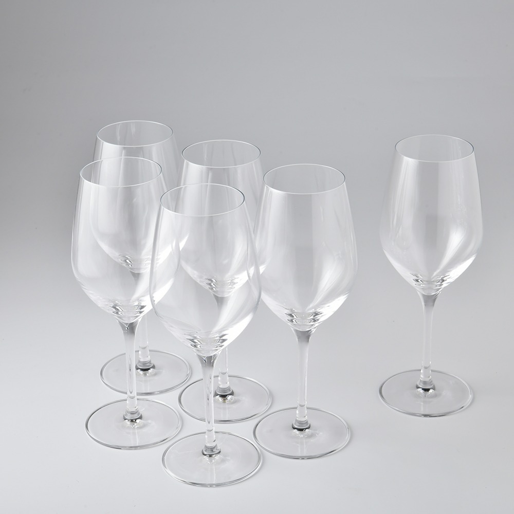 WMF Easy Plus系列 水晶玻璃白酒杯 葡萄酒杯 水晶杯 6入