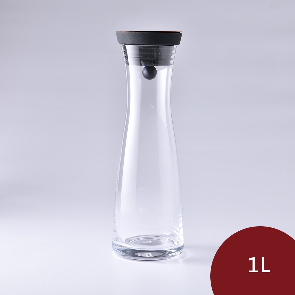 WMF 德國 玻璃水瓶 玻璃水壺 1L 銅色