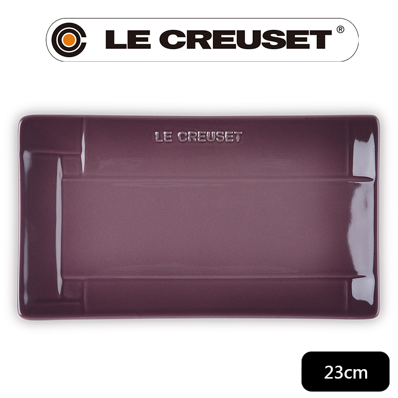 LE CREUSET -瓷器和風禪意系列長方盤 23cm (無花果)