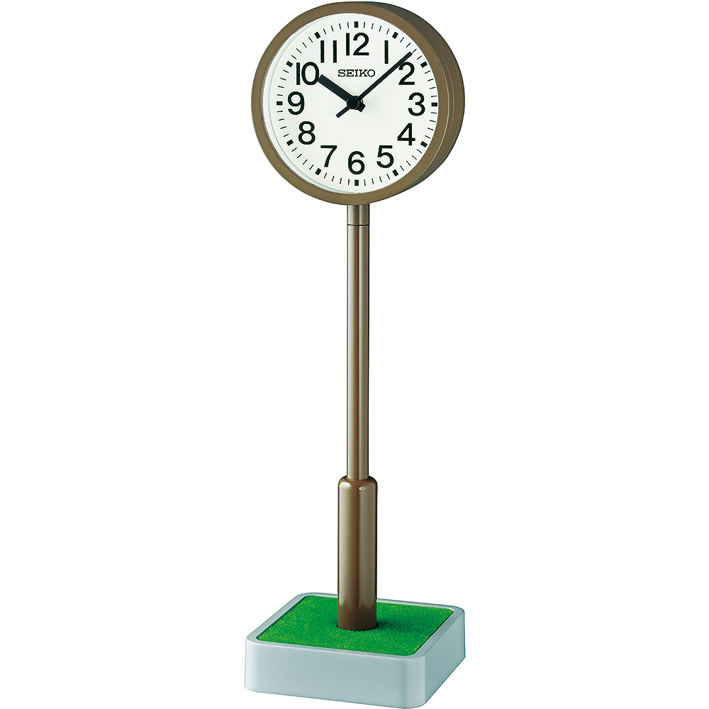 SEIKO 精工迷你公園綠地座鐘QXG154B - PChome 24h購物