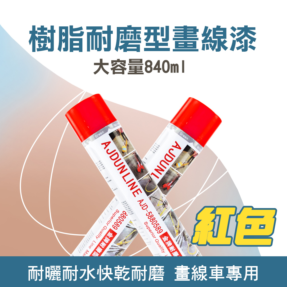 畫線器油漆紅色2入 馬路劃線漆 畫線施工 劃線漆 停車位DIY 路線漆 標線漆 籃球場 標線建材 B-ALPR
