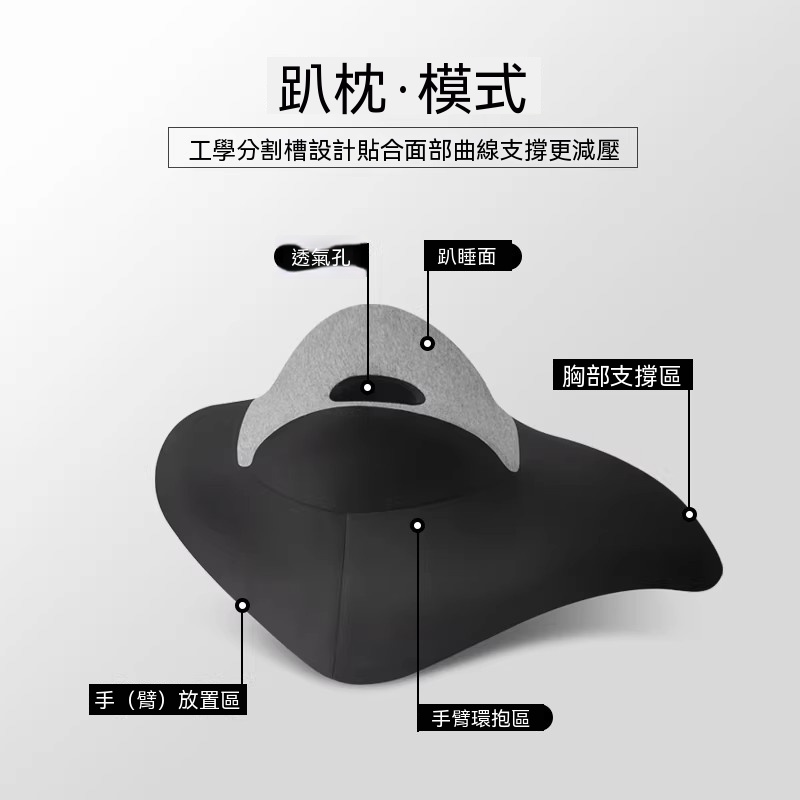 【暢麥】午休枕 多功能午睡枕 辦公室趴睡枕 學生趴桌 睡覺器 午休枕 趴趴枕 午覺靠背  壹枕多用 趴枕