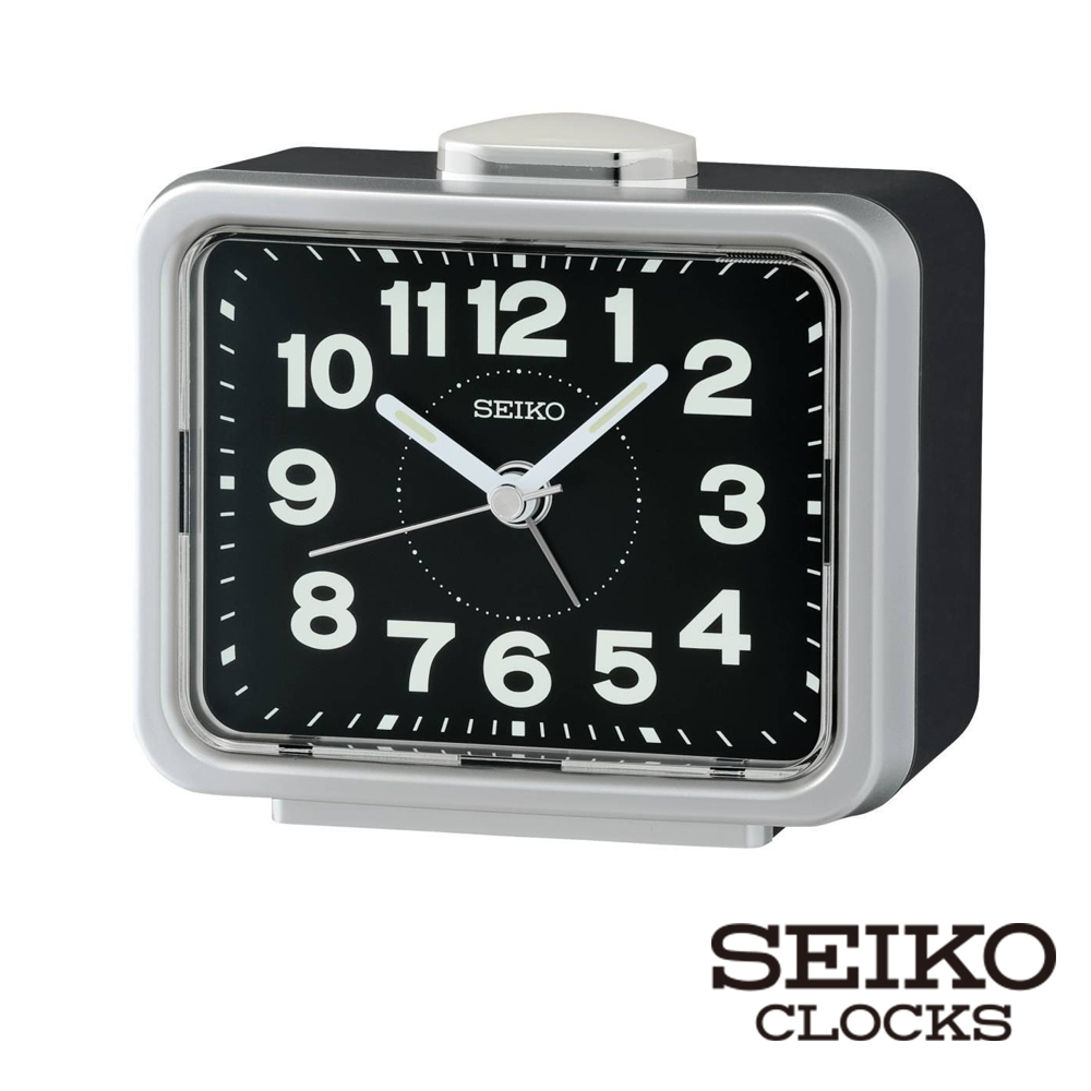 SEIKO 精工雕刻木製數字造型編織紋理時鐘掛鐘QXA841(36912阿拉伯數字時
