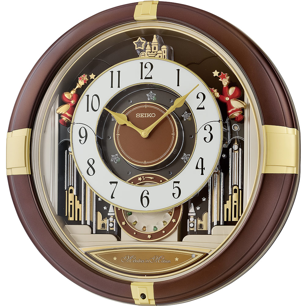 SEIKO 精工西洋宮廷風音樂掛鐘時鐘QXM613B - PChome 24h購物