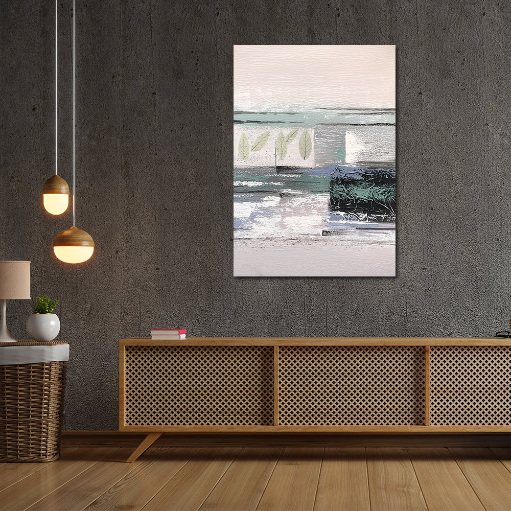 御畫房 當代國家級展覽畫家 抽象系列手繪油畫70×100cm(DB-059)