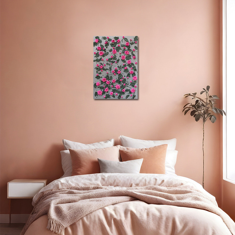 御畫房 當代國家級展覽畫家 抽象系列手繪油畫70×100cm(DB-111)