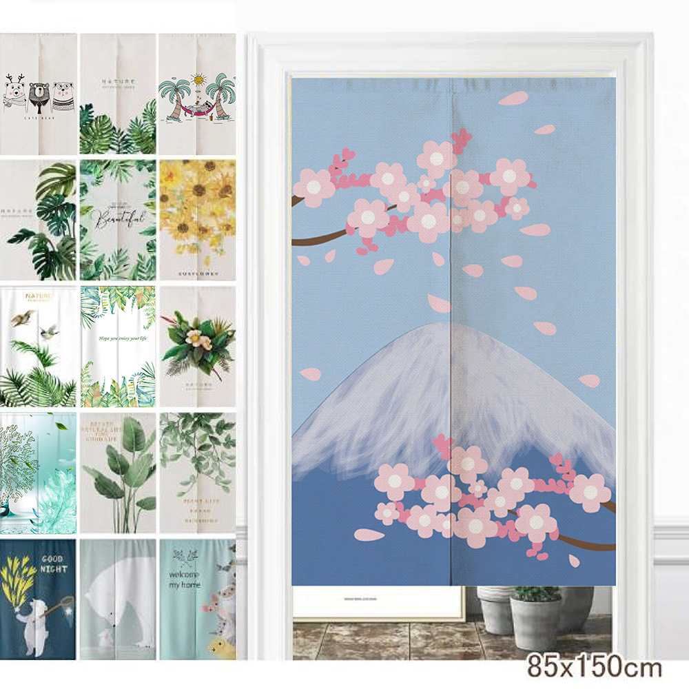 Offo歐楓 微風涼夏日系長門簾85cmx150cm Pchome 24h購物