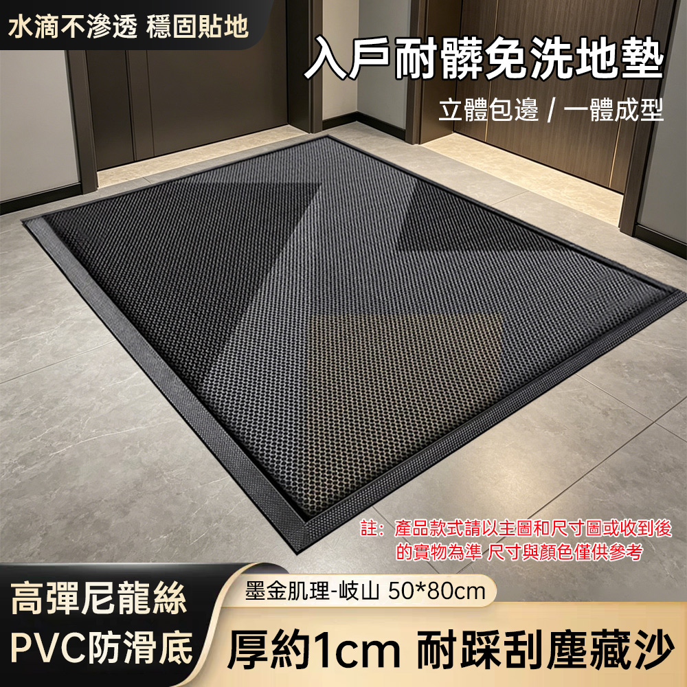 地墊 入戶門墊 別墅簡約 門外耐髒免洗腳墊 進門門口 蹭土 室外高端地毯 高彈尼龍絲除塵地墊