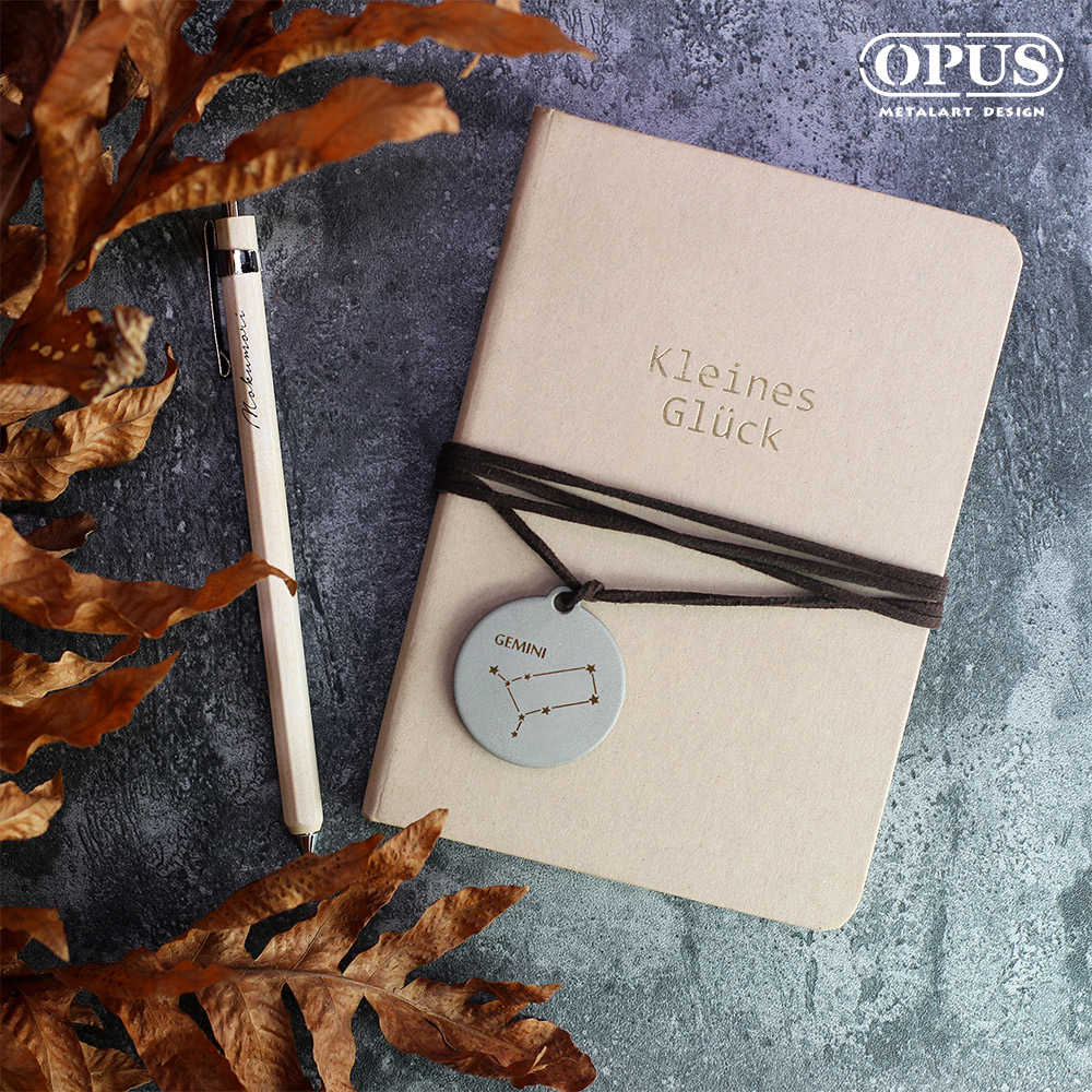 OPUS 東齊金工 不鏽鋼鑰匙圈吊飾《當貓咪變身雙子座》