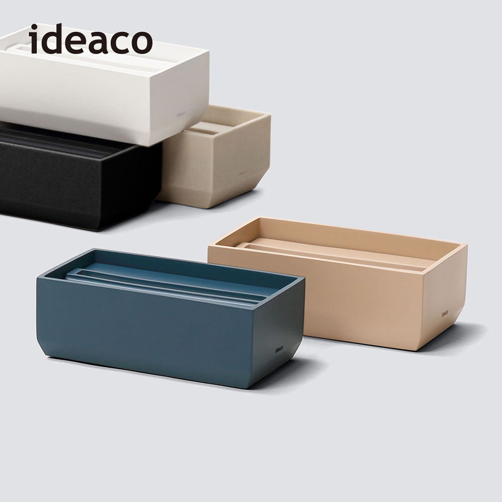 ideaco 日本 下降式沉蓋磨石面紙盒(台灣限定版)-多色可選
