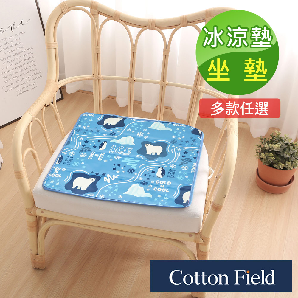 cottonfield 棉花田 極致酷涼冷凝坐墊-多款可選(45x45cm)