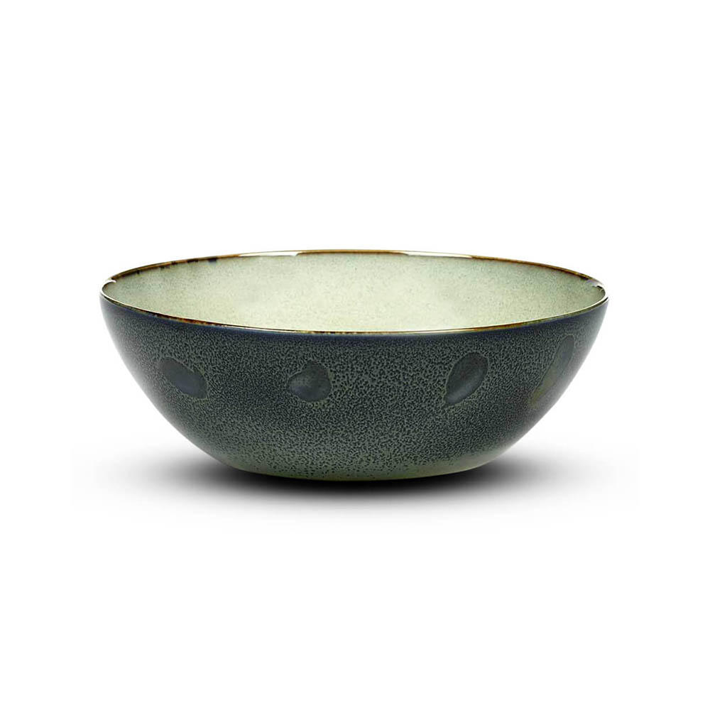 WUZ 屋子 比利時 SERAX ALG 圓碗18.4cm-霧灰/深藍
