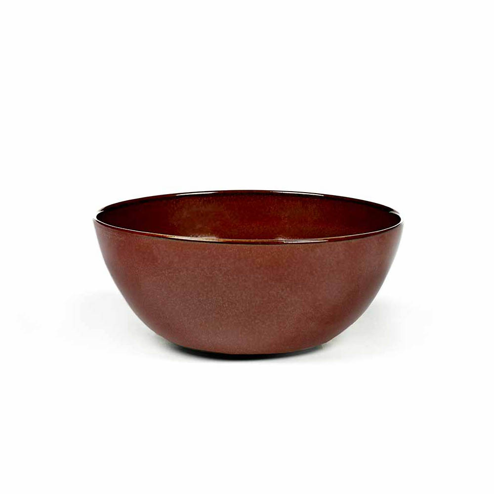 WUZ 屋子 比利時 SERAX ALG 圓碗13.7cm-鏽紅