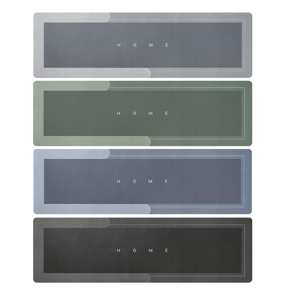  【SingLife】第三代奈米科技絨軟式硅藻土地墊-長條45X120cm(吸水防滑/速乾珪藻土/浴室止滑墊/玄關門口)