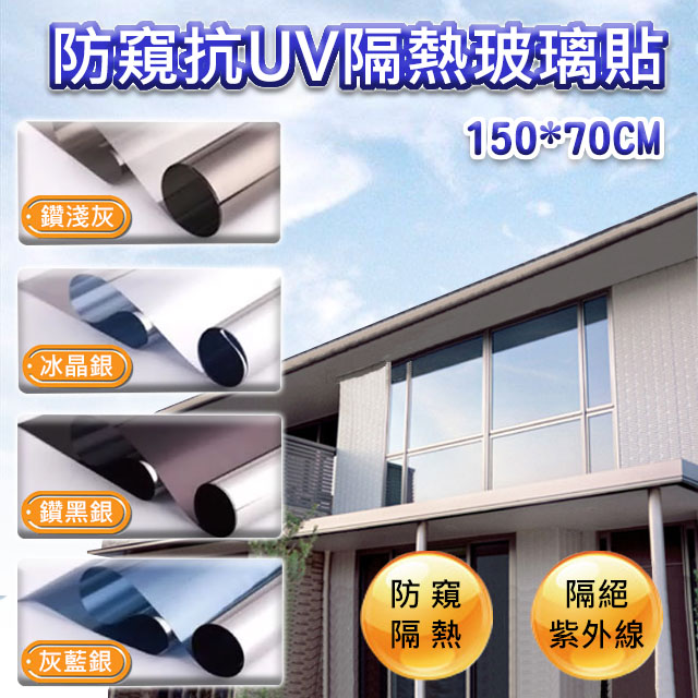 防窺隔熱抗UV玻璃貼 