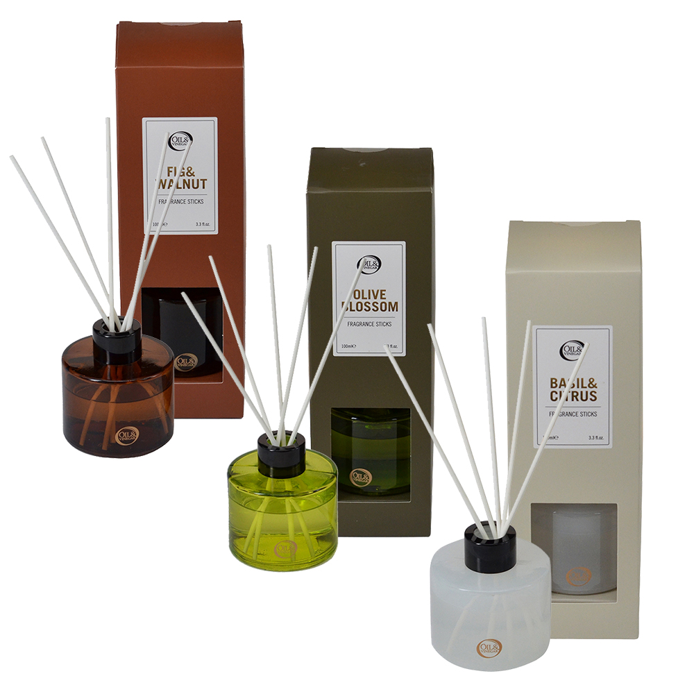 YU Living 信歐傢居 北歐風OIL & VINEGAR 香氛擴香瓶 100ml (3款味道)
