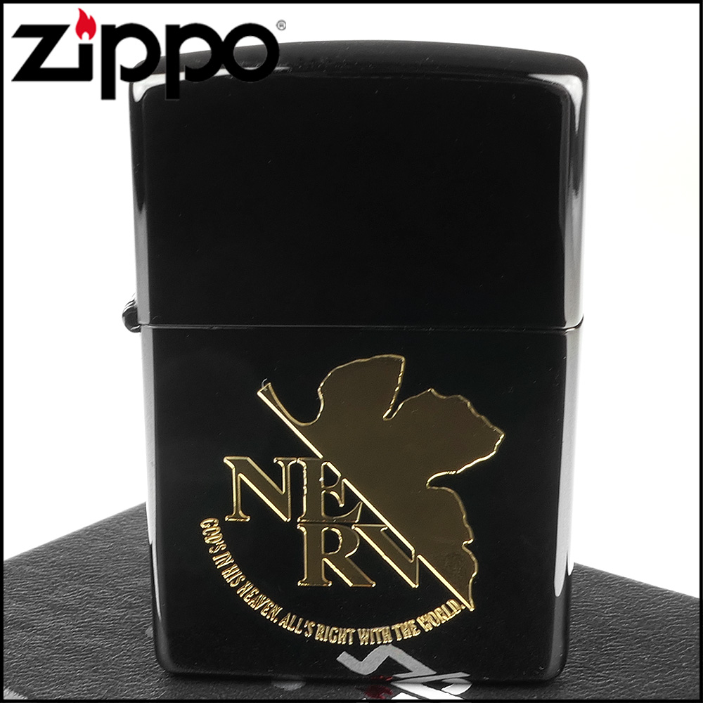 zippo EVANGELION NERV 限定品 2面加工 2007年製 メンズ