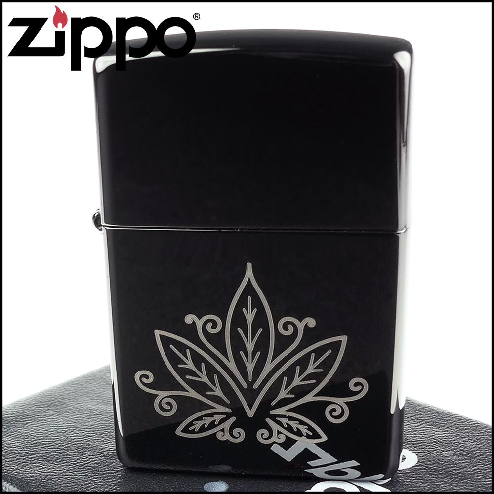 Zippo 美系~Cannabis Design-大麻葉圖案打火機（其他規格）
