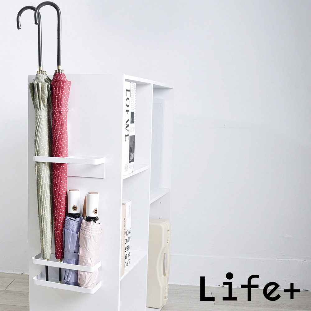 Life+ 純色風尚 多功能傘架/雨傘置物架/瀝水雨傘架/收納架 - PChome 24h購物