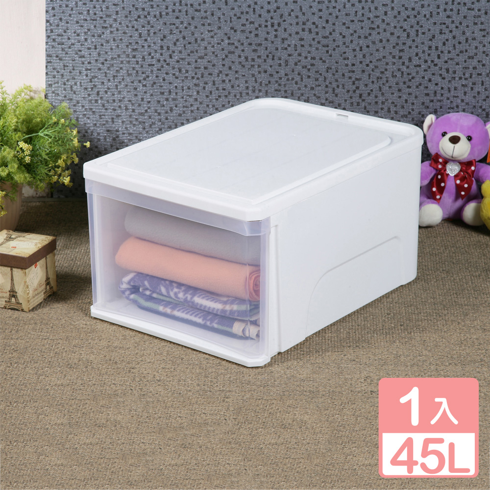 KEYWAY 聯府 《真心良品》羽田屋大抽屜式收納箱45L-1入