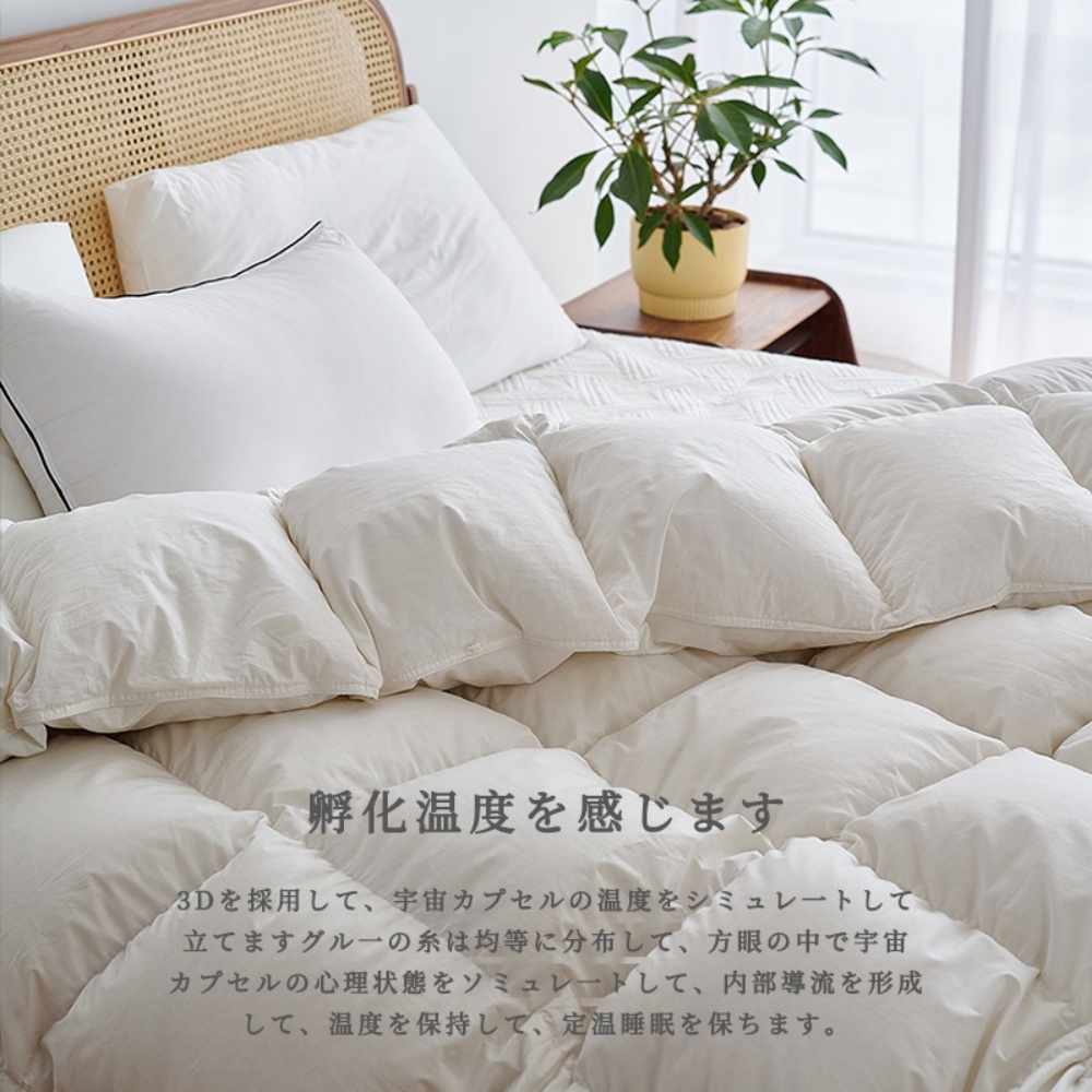 YIMI 依米 220*240cm 白鵝絨被 羽絨被芯 羽絨絲被 鵝絨絲被 冬被春秋被子 羽絨絲夏被 填充1500g