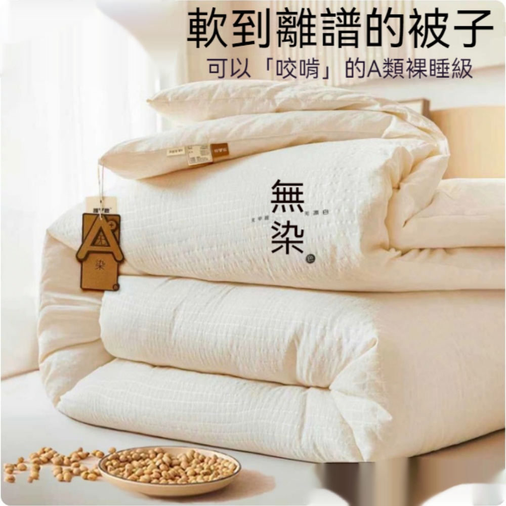 意馳 YICHI 大豆纖維被 150x200cm 2kg 春秋被 被芯 冬被 加厚保暖被 棉被 科學配比 大豆填充