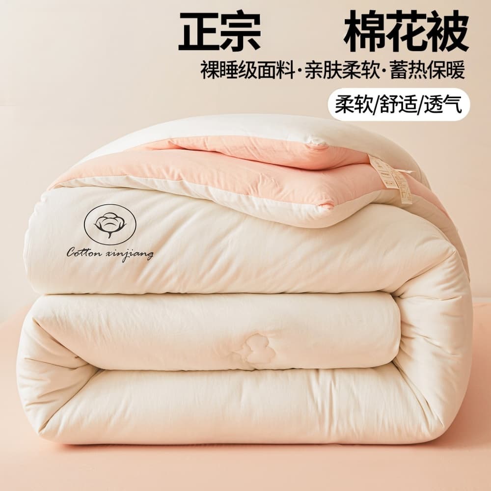 冬被 被芯 保暖被 春秋被 棉被 被褥 蓋被 棉花被 秋冬被 150x200公分 6斤