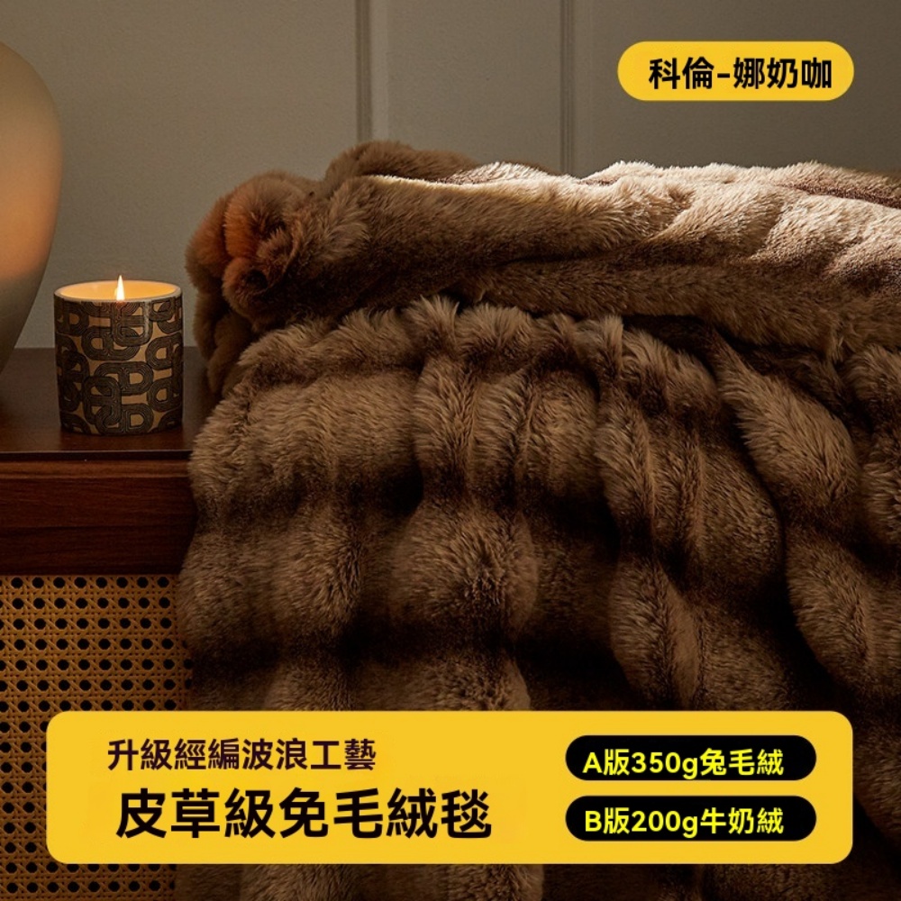 毛毯 仿兔絨毛毯 加絨加厚毛毯 冬季毛毯 珊瑚絨毯子 法蘭絨毯 蓋毯 沙發毯 空調毯 鋪蓋毯200*230CM