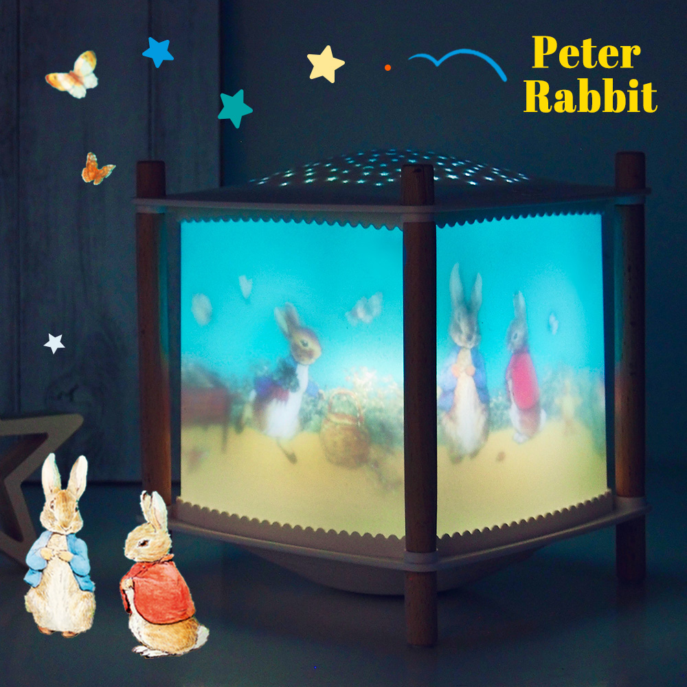 PETER RABBIT 比得兔 【Trousselier】魔法星星走馬燈星空投影一起入眠