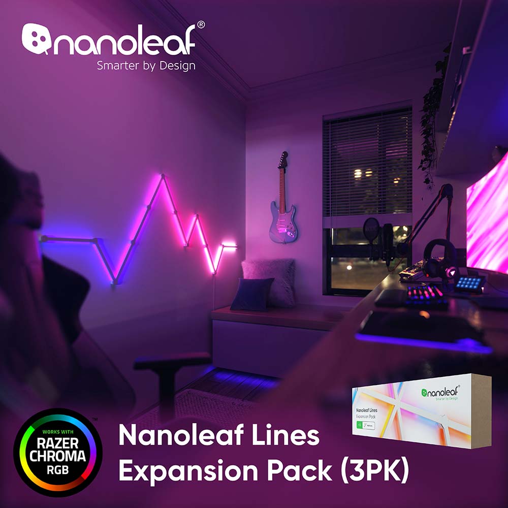 Nanoleaf Lines 智能星座燈 (3條擴充組) - PChome 24h購物