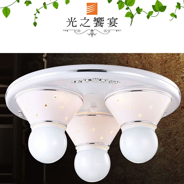Protocol Lighting 光之饗宴 3燈吸頂燈(其他規格)