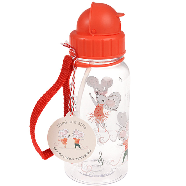 Rex LONDON 英國 兒童 Tritan 吸管水瓶_古典芭蕾(500ML)_RL29726