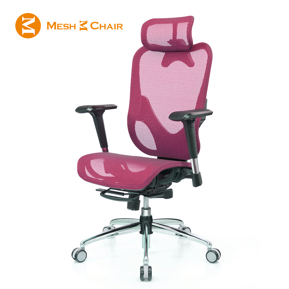 Mesh 3 Chair 崴美 華爾滋人體工學網椅-精裝版(紅色)