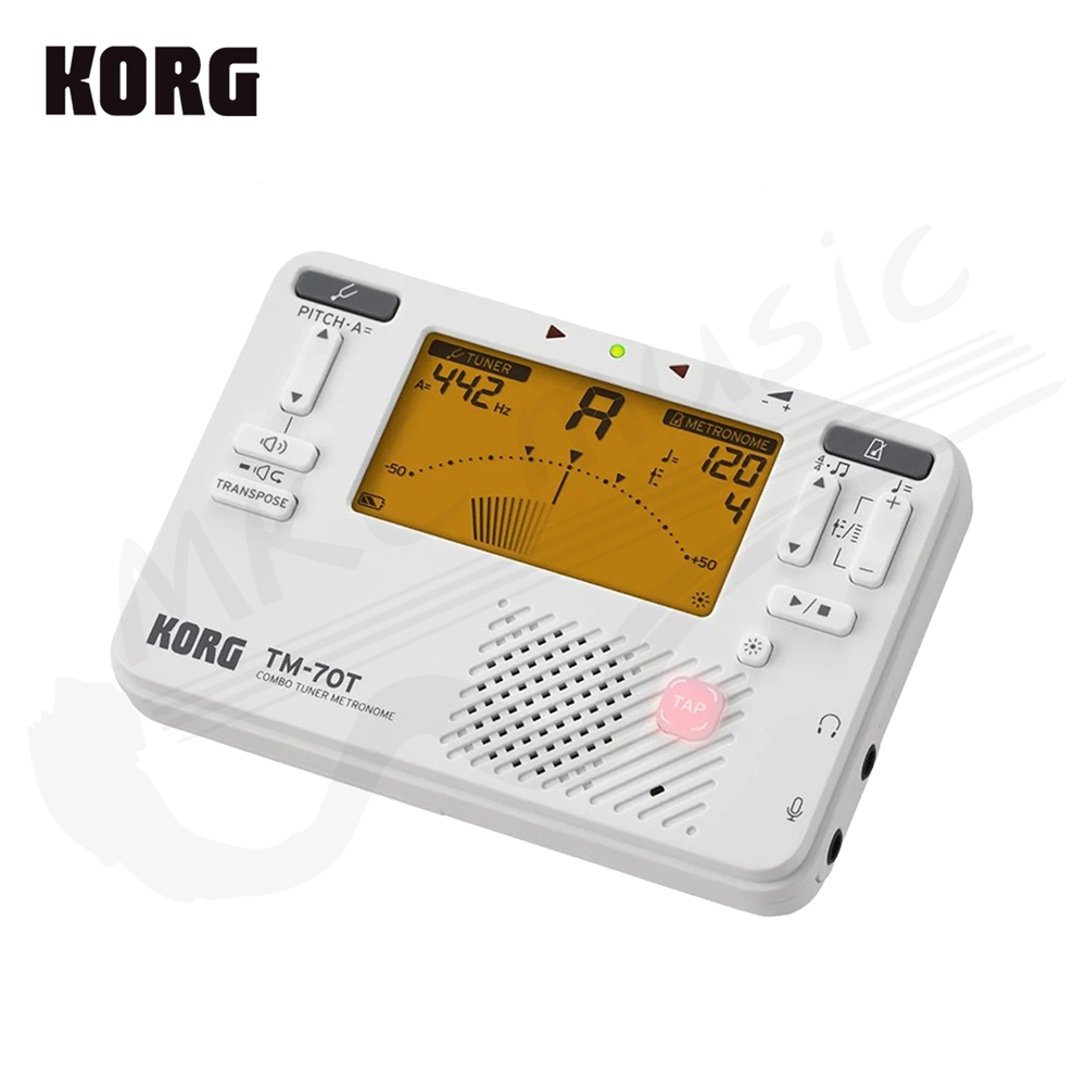 KORG TM-70T 調音節拍器(白色) 管樂團專用