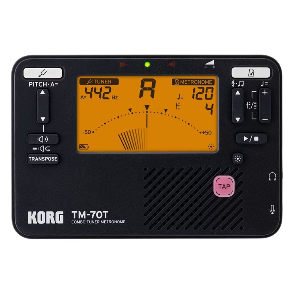 KORG TM-70T 多功能調音節拍器(黑色)