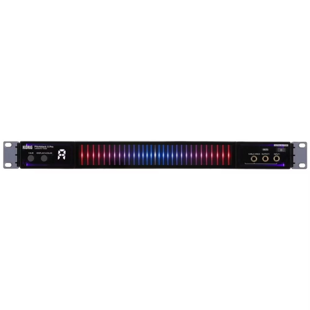 KORG Pitchblack X Pro 旗艦級機架式調音器