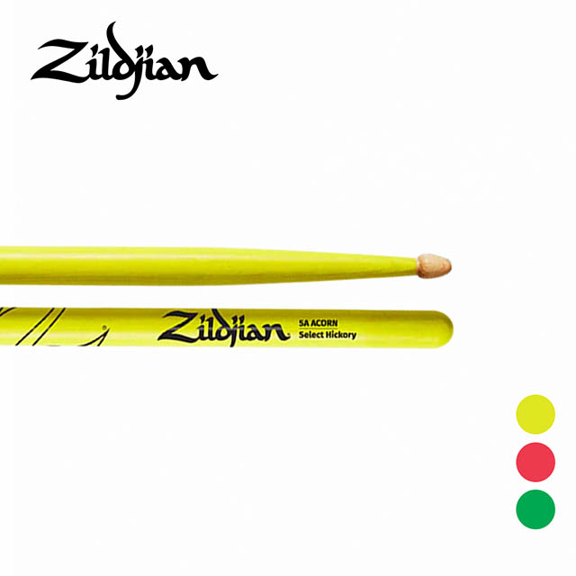 ZILDJIAN Z5AACDGY 螢光鼓棒 多色款