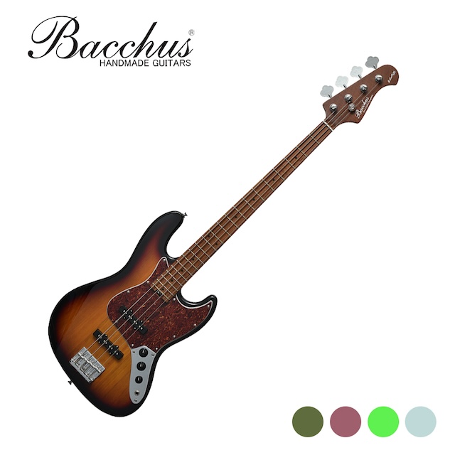 Bacchus WL4-STD/RSM Bass 烤楓木琴頸 電貝斯 多色款