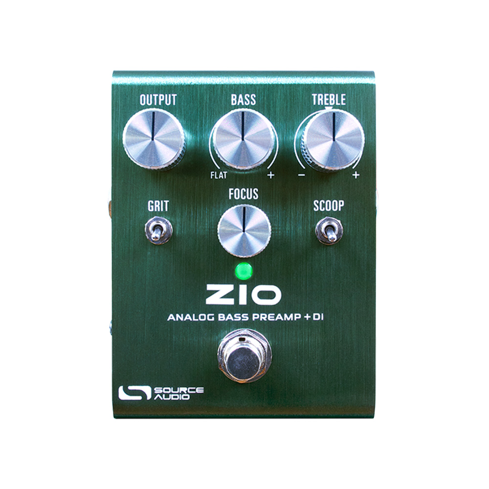 Source Audio ZIO Analog Bass Preamp+DI Product Description 效果器 (海國)