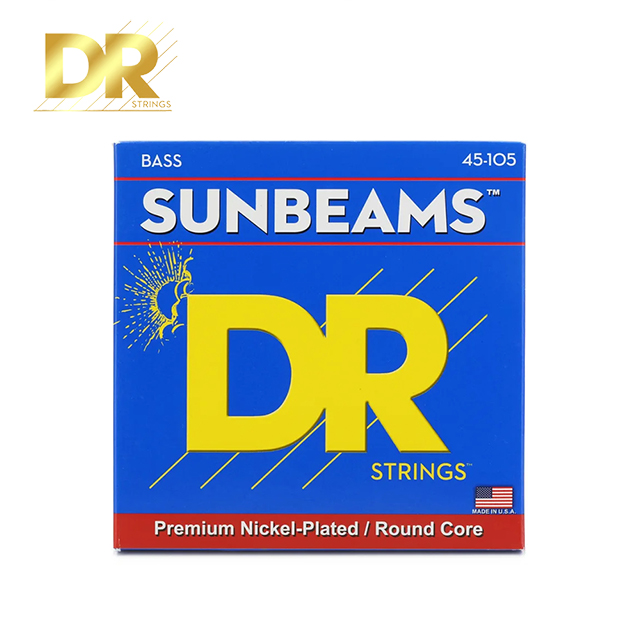 DR DRXB-NMR-45 Sunbeams 鍍鎳 四弦貝斯弦 45-105