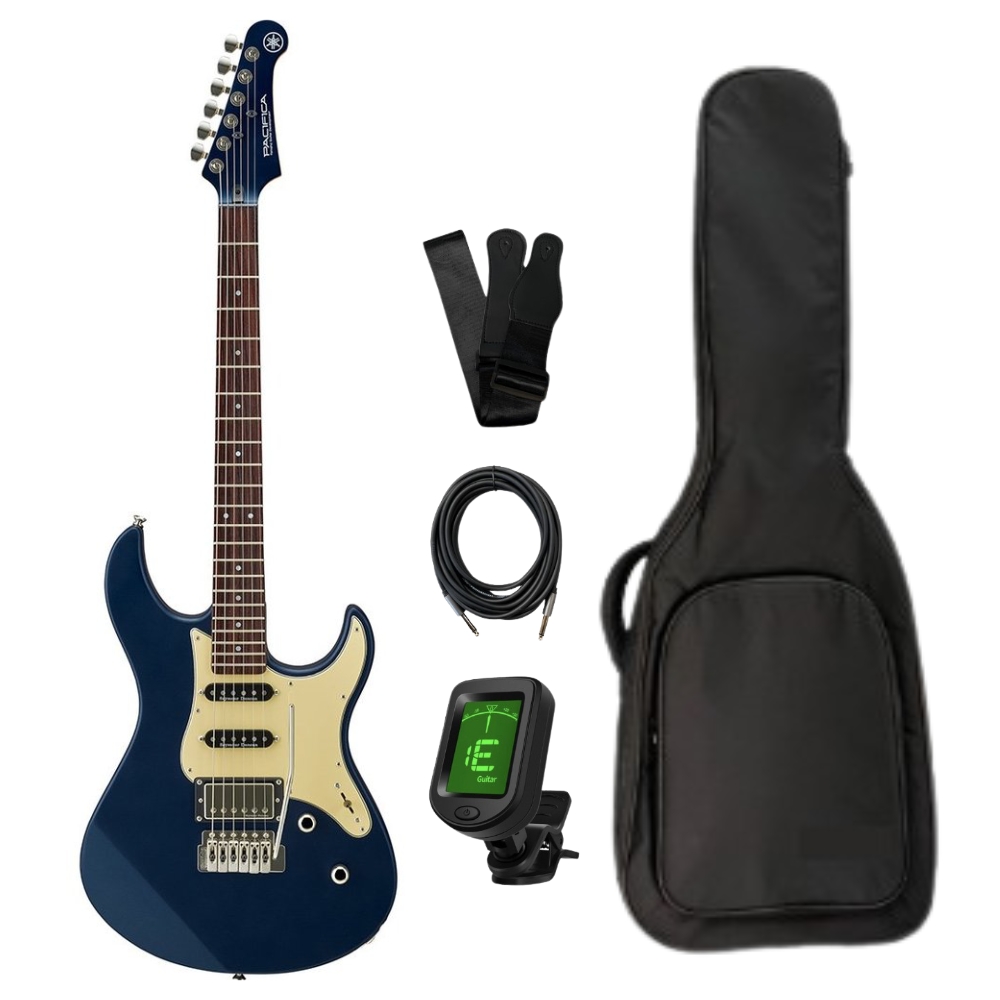 YAMAHA 山葉 PAC612VIIX 電吉他+新手超值組 藍色 (原廠公司貨)