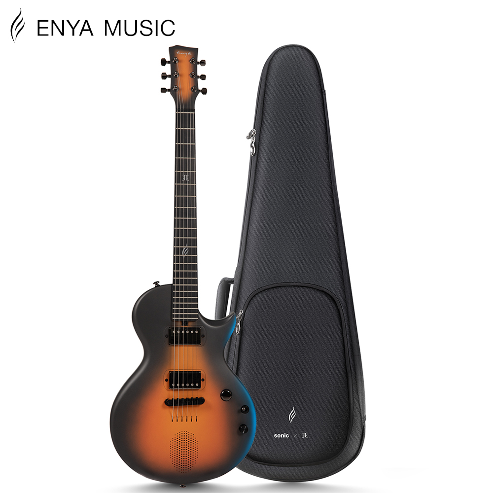 Enya 恩雅 Nova GO Sonic系列智能音箱新款電吉他｜JT泰國傳奇吉他手聯名款-HH雙線圈強化拾音器配置