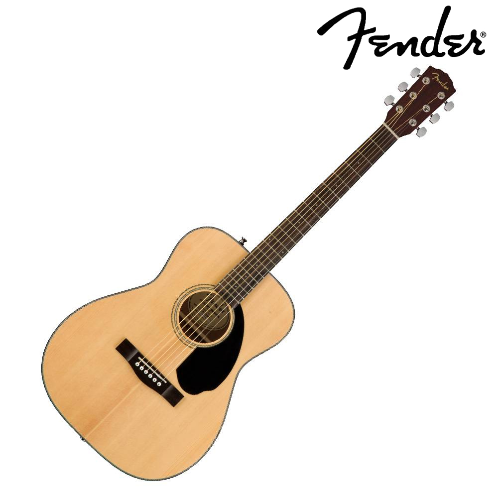 Fender Concert型桶身面單板民謠吉他 CC-60S 原木款 / 含琴袋、肩帶、匹克 / 公司貨