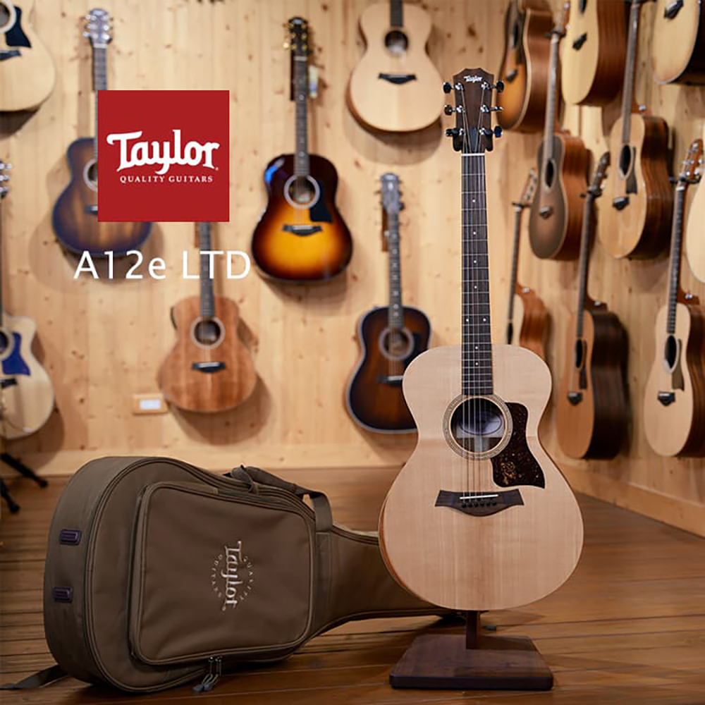 Taylor 泰勒 Academy A12e LTD 烘烤雲杉 面單 夏威夷相思木背側板 X Bracing 附原廠琴袋 墨廠