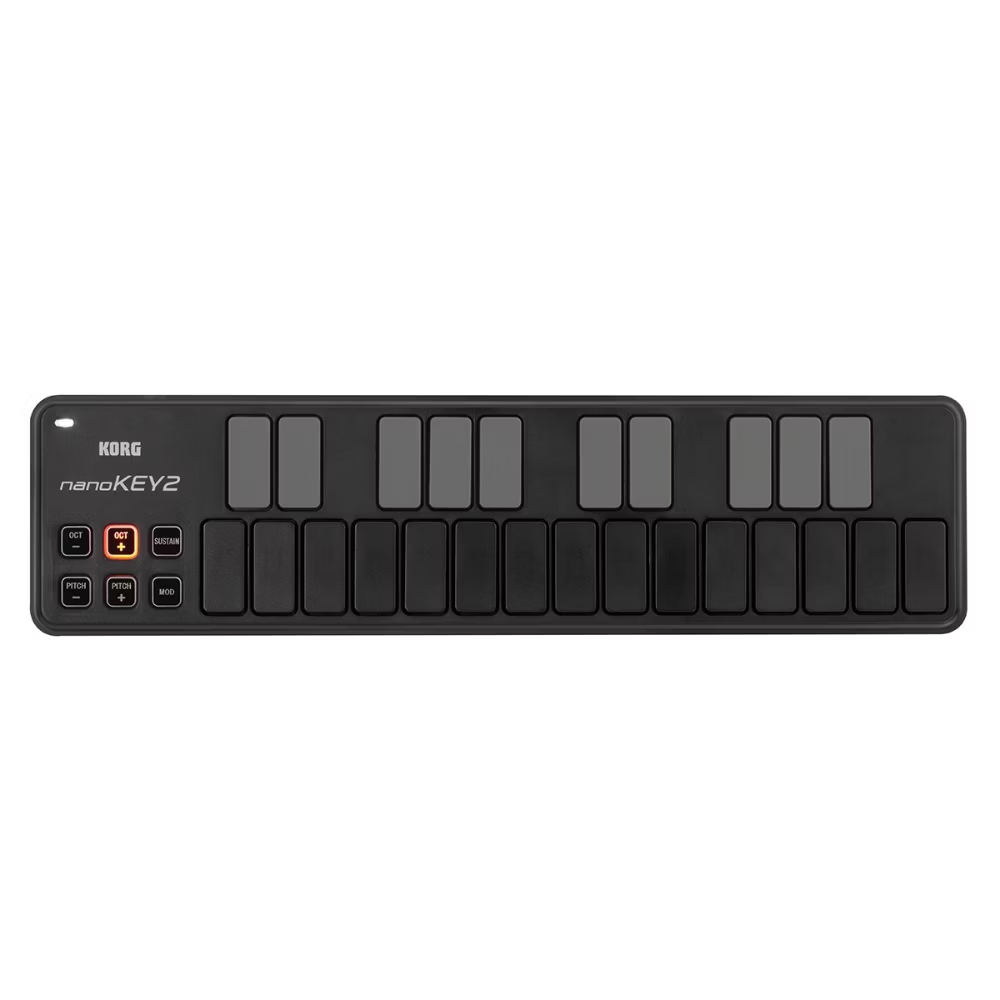 KORG NanoKEY 2 BK MIDI主控鍵盤(黑色)