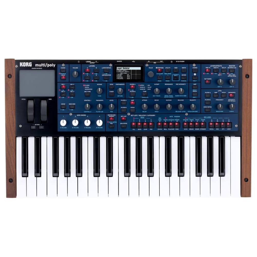 KORG multi/poly 類比建模合成器