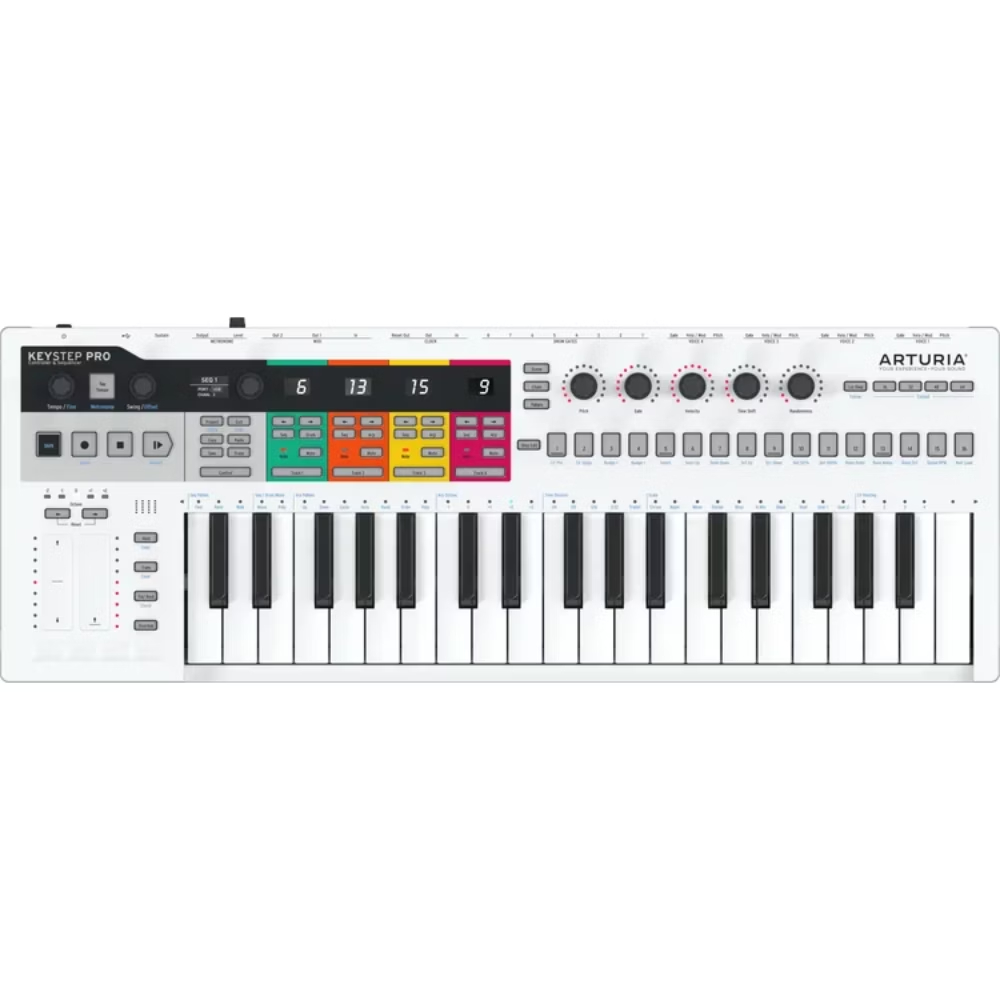 Arturia KeyStep Pro 步進編曲MIDI鍵盤 白色
